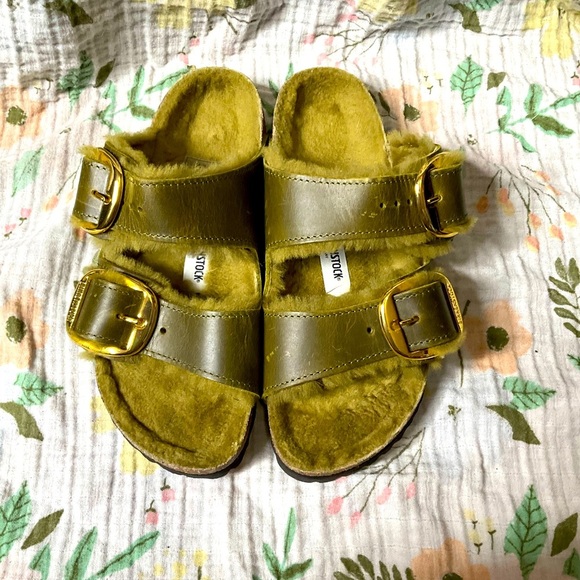 Birkenstock Arizona Big Buckle Shearling Women’s EU 36 US 5/5.5 - Picture 1 of 6